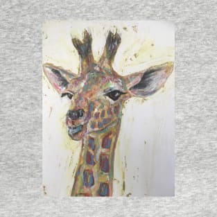 Colourful Baby Giraffe T-Shirt